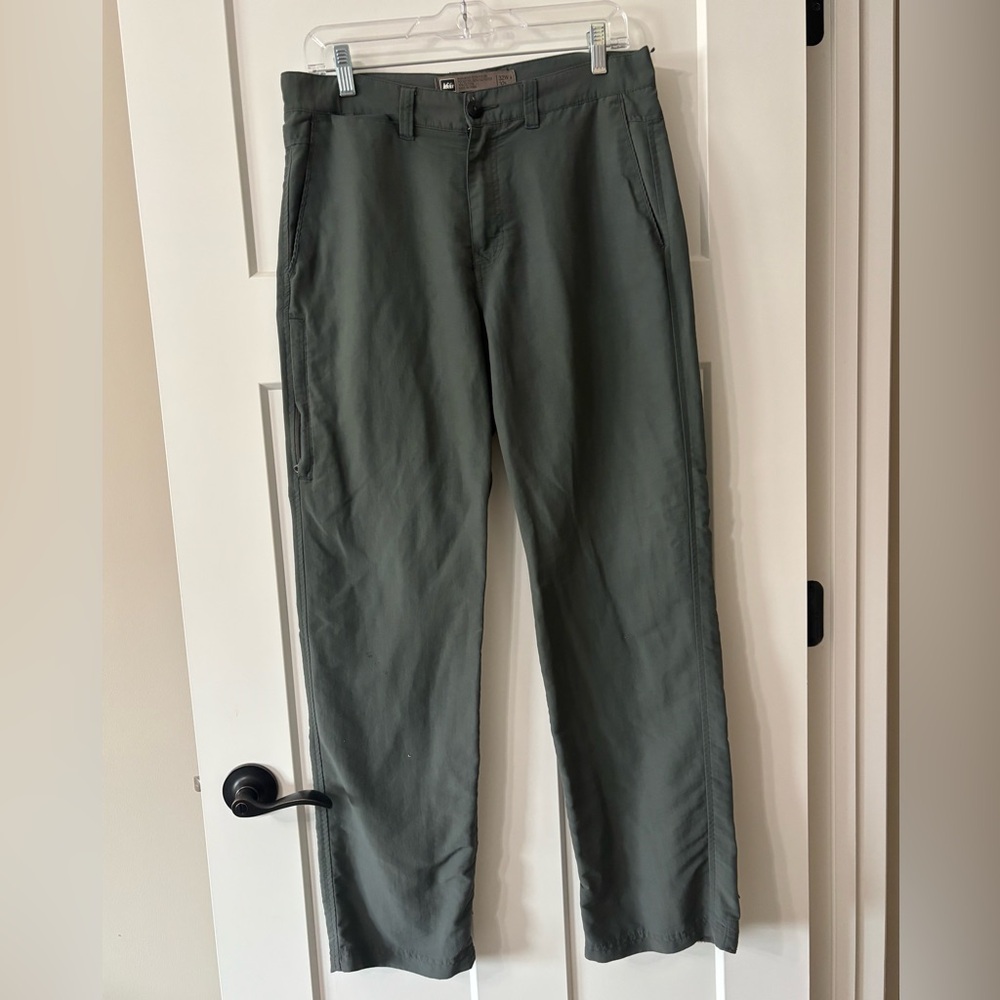 REI Men's Olive Green Chinos